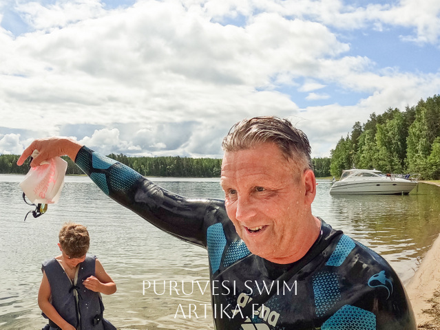 Olympiamitalisti Jani Sievinen on innostunut uudestaan uinnista, vaikka kisaaminen ei ole enää päällimmäisenä mielessä. Kuva: Jarno Artika